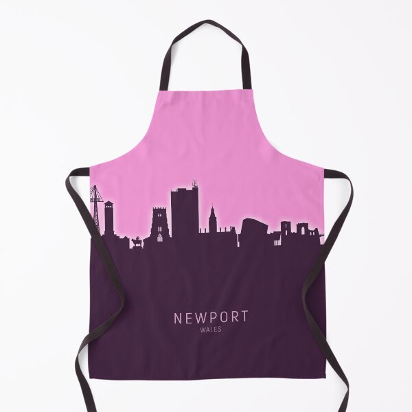 Item preview, Newport Wales Skyline designed and sold by ArtPrints.