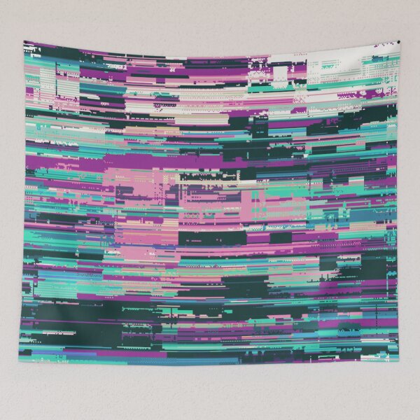 Item preview, Aesthetic abstract broken glitched world designed and sold by WanderAesthetic.