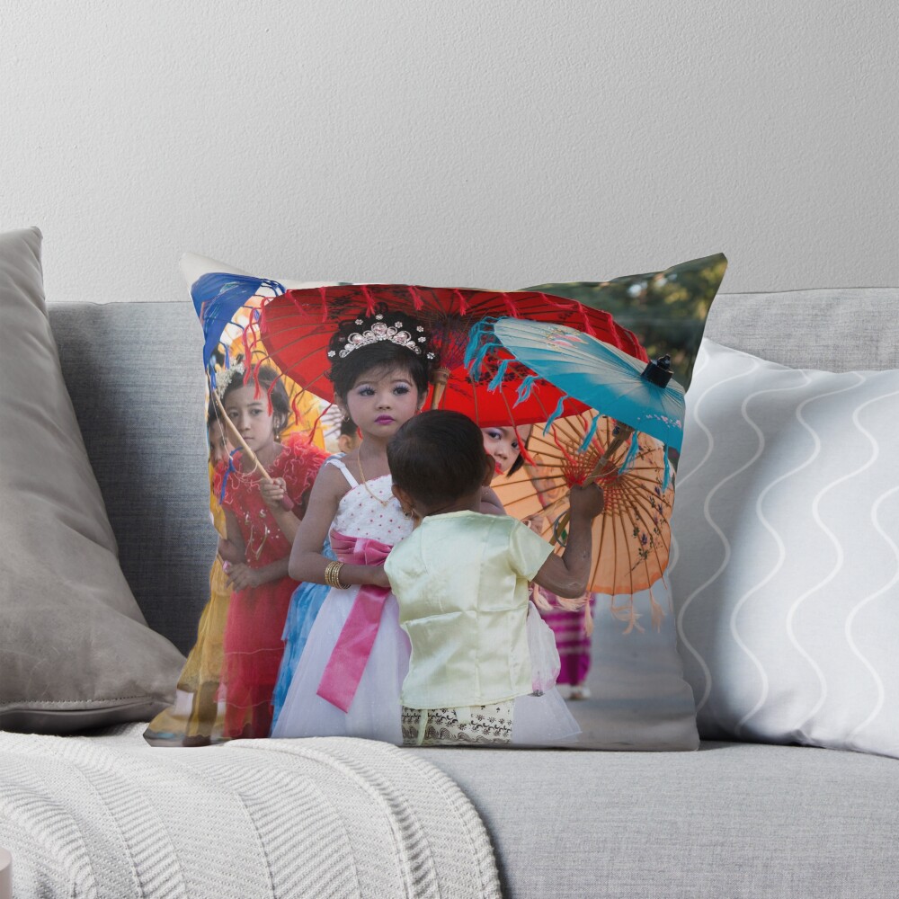 Item preview, Throw Pillow designed and sold by missatgerebut.