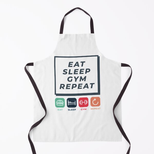 Item preview, Eat Sleep Gym Repeat designed and sold by TYTN.