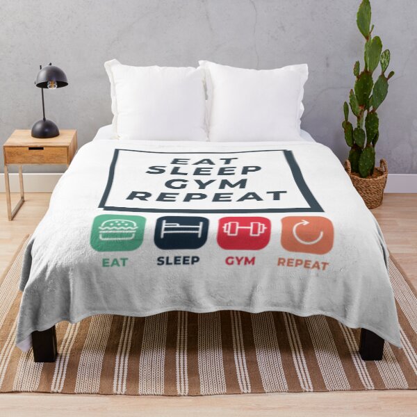 Item preview, Eat Sleep Gym Repeat designed and sold by TYTN.