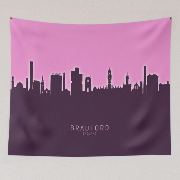 Item preview, Bradford England Skyline designed and sold by ArtPrints.