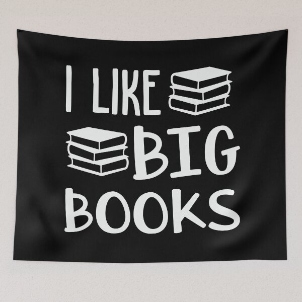 Item preview, I like big books designed and sold by NerdySherds.
