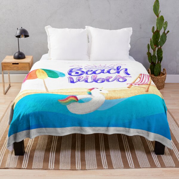 Item preview, Beach Vibes Unicorn designed and sold by darknessjeff86.