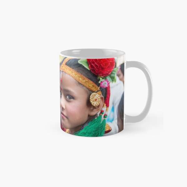 Young Nepali Girl during Tihar Classic Mug