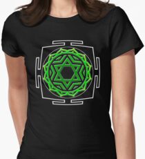 CHAKRA_4th_MANTRA_2014 Women's Fitted T-Shirt