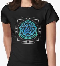 CHAKRA_5th_MANTRA_2014 Women's Fitted T-Shirt
