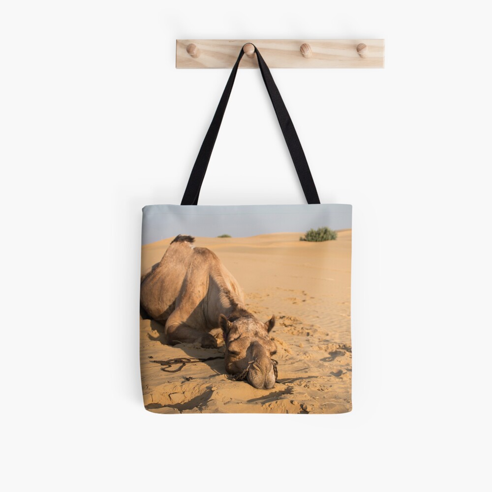 Poor Tired Camel Tote Bag
