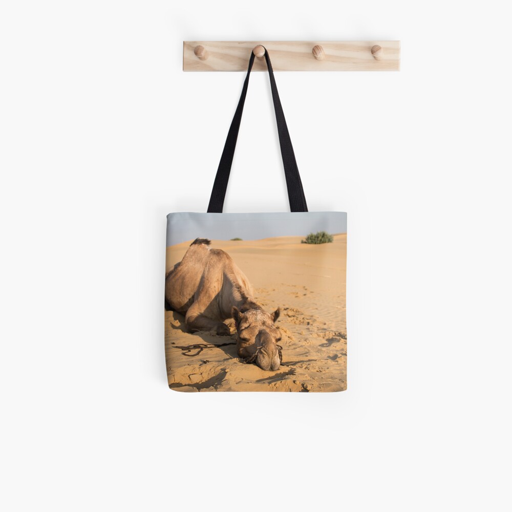 Poor Tired Camel Tote Bag