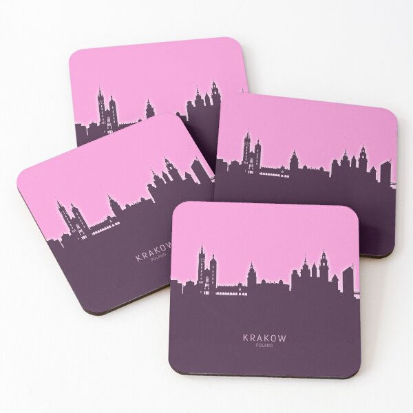 Item preview, Krakow Poland Skyline designed and sold by ArtPrints.