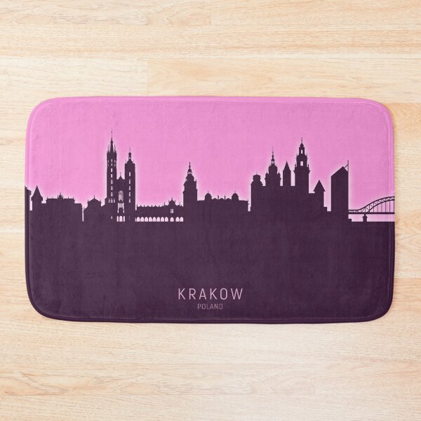 Item preview, Krakow Poland Skyline designed and sold by ArtPrints.