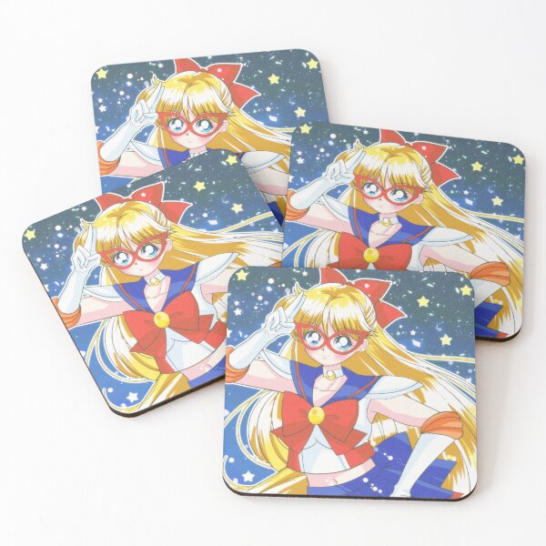 Item preview, 90s style saillor V stardust backgrund designed and sold by The Manga Girl.