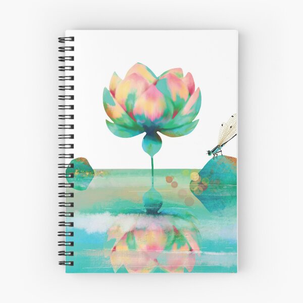 Item preview, Emerald Green Lotus Flower Watergarden designed and sold by Karin Taylor.