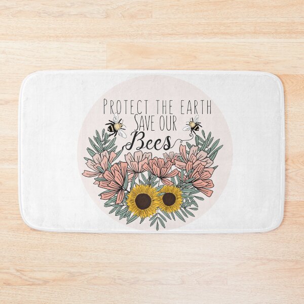 Item preview, Protect The Earth & Save our bees designed and sold by Dollfacedesign.