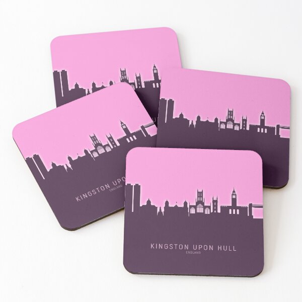 Item preview, Kingston upon Hull England Skyline designed and sold by ArtPrints.