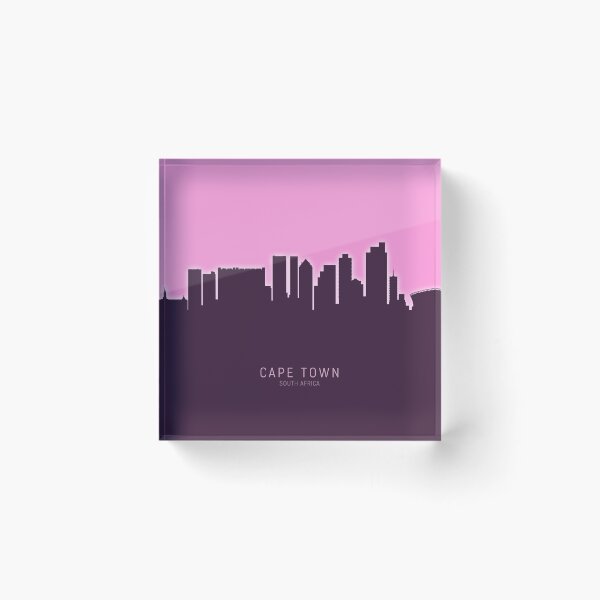 Item preview, Cape Town South Africa Skyline designed and sold by ArtPrints.