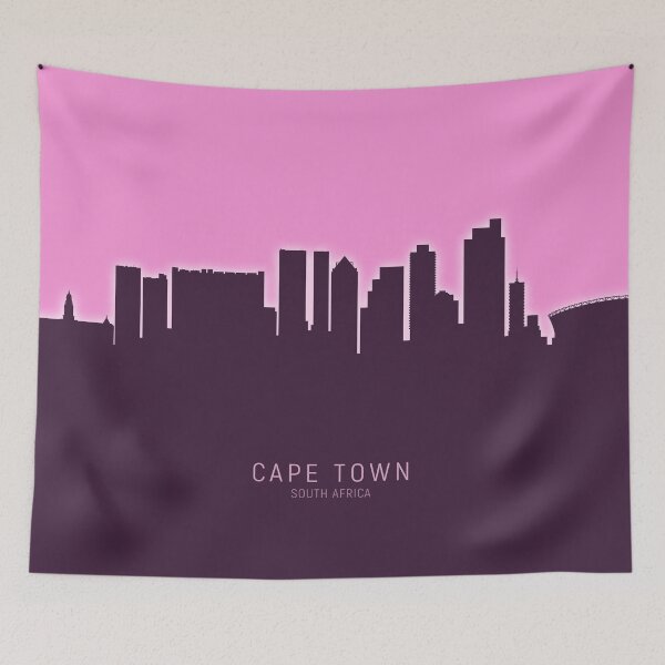 Item preview, Cape Town South Africa Skyline designed and sold by ArtPrints.