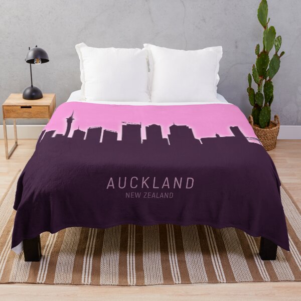 Item preview, Auckland New Zealand Skyline designed and sold by ArtPrints.