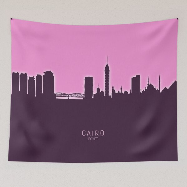 Item preview, Cairo Egypt Skyline designed and sold by ArtPrints.