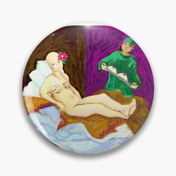 Item preview, Olympia (After the op;one breast or two?) designed and sold by Julie Fearns-Pheasant.