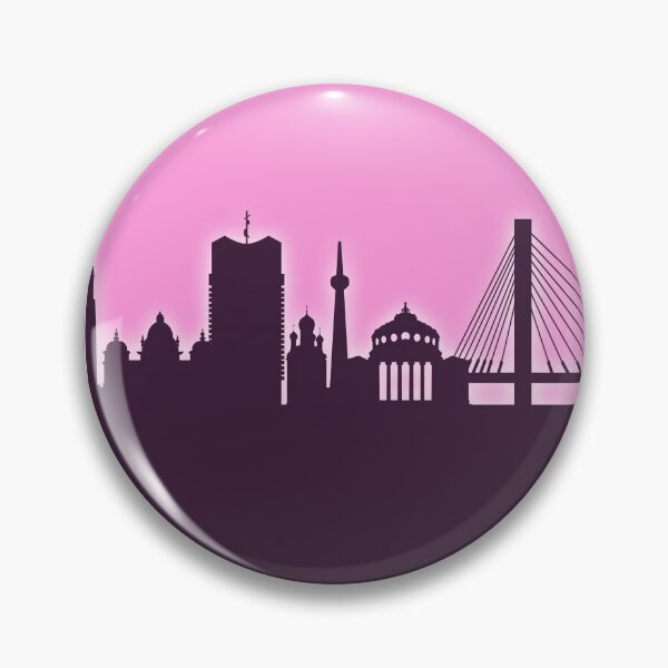 Item preview, Bucharest Romania Skyline designed and sold by ArtPrints.