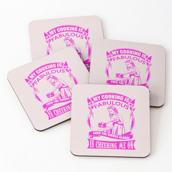 Item preview, My cooking is fabulous even the smoke alarm is cheering me on designed and sold by Yomiry.