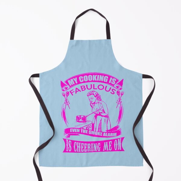 Item preview, My cooking is fabulous even the smoke alarm is cheering me on designed and sold by Yomiry.