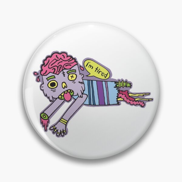 Item preview, Purple zombie with his guts out  designed and sold by maikamess.