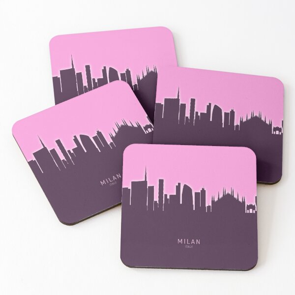Aperçu de l'œuvre Milan Italy Skyline créée et vendue par ArtPrints.