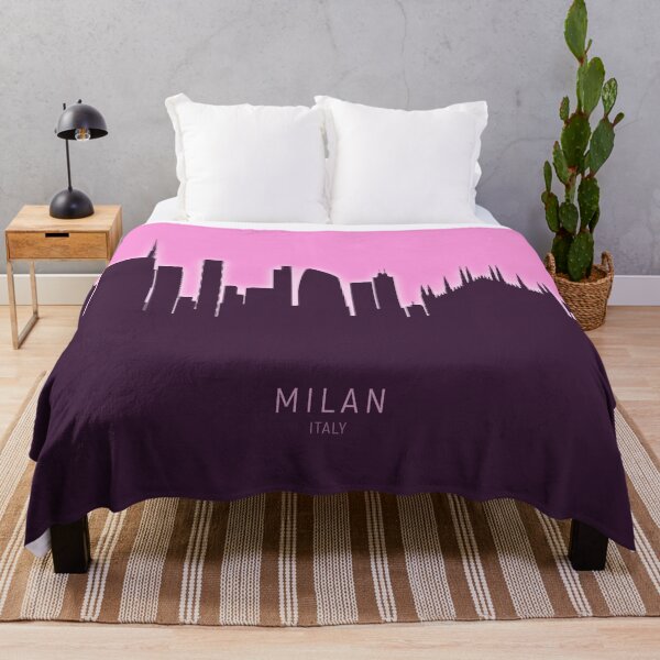 Aperçu de l'œuvre Milan Italy Skyline créée et vendue par ArtPrints.