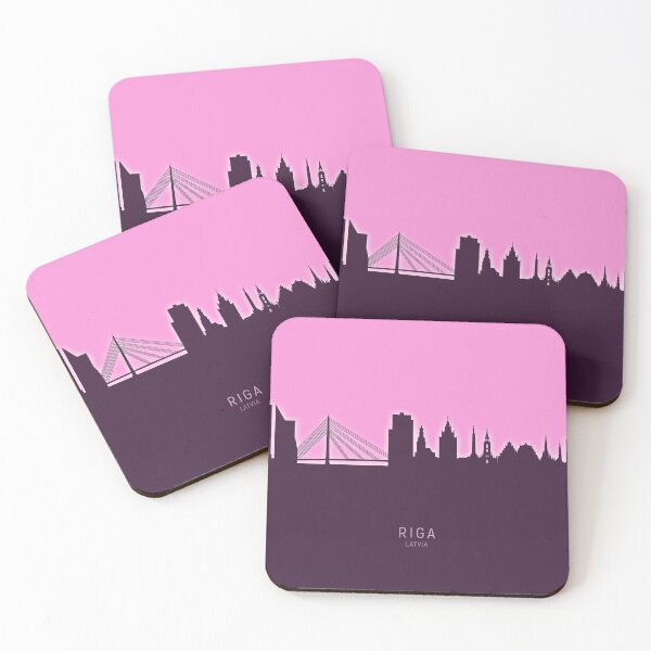 Item preview, Riga Latvia Skyline designed and sold by ArtPrints.