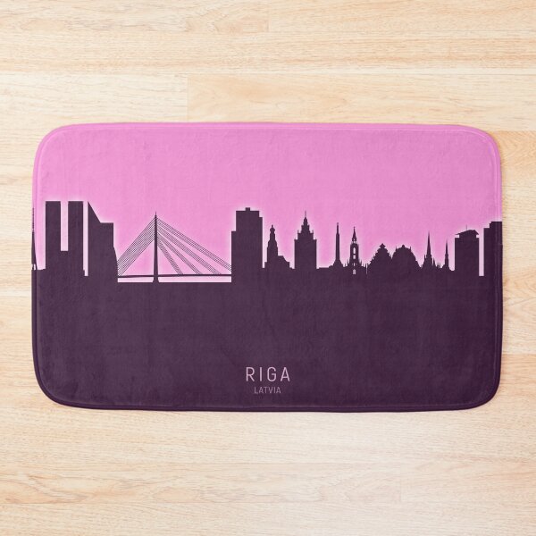 Item preview, Riga Latvia Skyline designed and sold by ArtPrints.