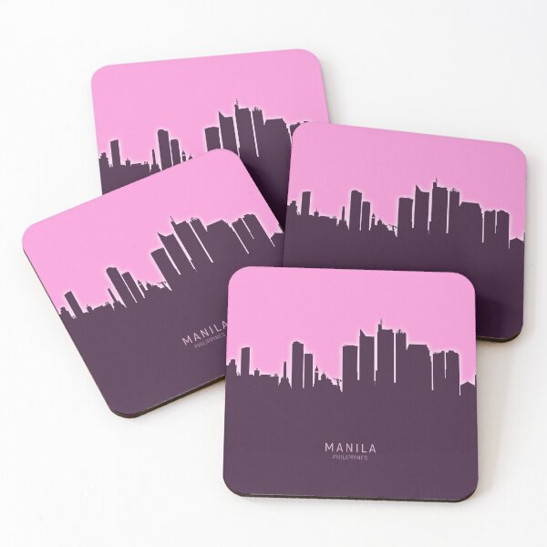 Item preview, Manila Philippines Skyline designed and sold by ArtPrints.