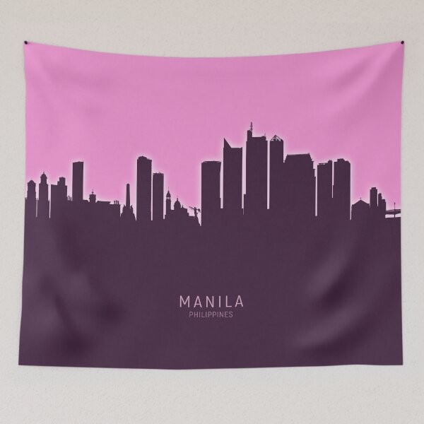 Item preview, Manila Philippines Skyline designed and sold by ArtPrints.