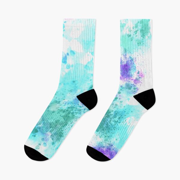 Item preview, Abstract Teal and Purple Splotches designed and sold by Joe-s.