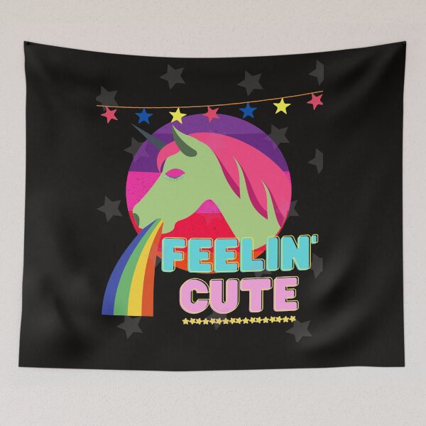 Item preview, Feelin Cute Unicorn designed and sold by hausofbutterfly.