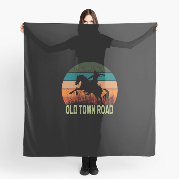 Old Town Road Scarves Redbubble - old town road remix roblox