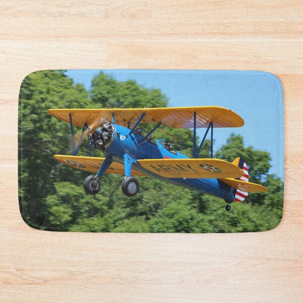 Item preview, Boeing-Stearman Kaydet Biplane Trainer Aircraft Taking Off designed and sold by SouthShorePics.