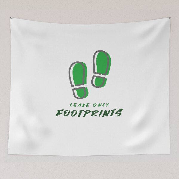 Item preview, Leave only footprints designed and sold by snehaban.