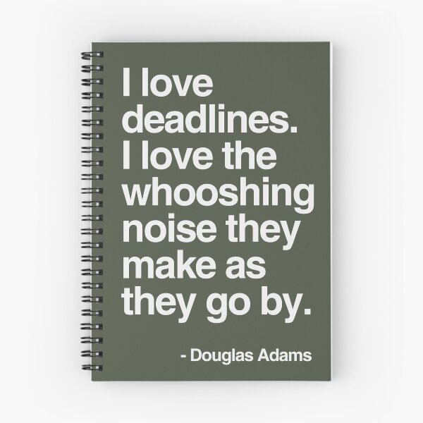 Item preview, Douglas Adams Deadline Lover designed and sold by alphaville.