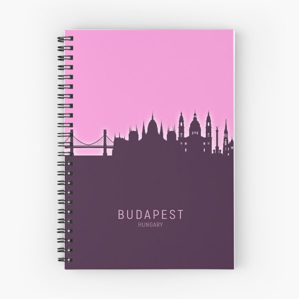 Artikelvorschau, Budapest Hungary Skyline entworfen und verkauft von ArtPrints.