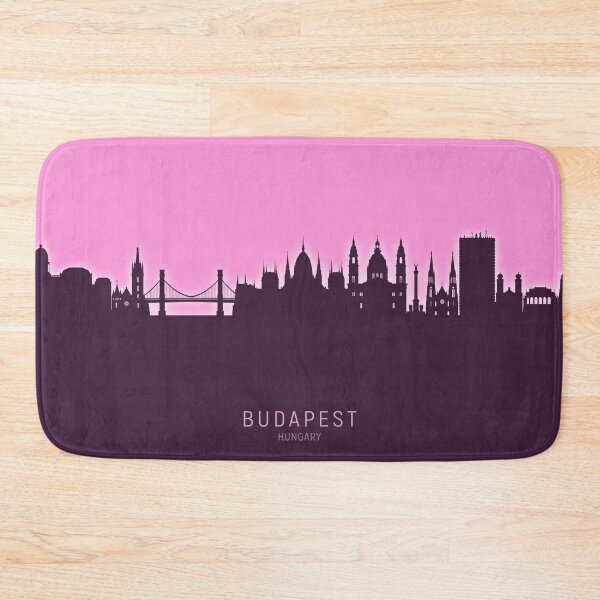 Item preview, Budapest Hungary Skyline designed and sold by ArtPrints.