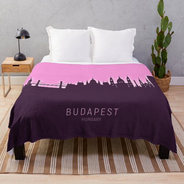 Item preview, Budapest Hungary Skyline designed and sold by ArtPrints.