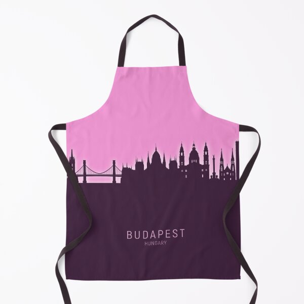 Item preview, Budapest Hungary Skyline designed and sold by ArtPrints.