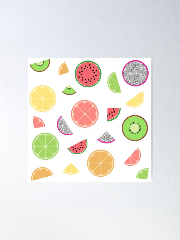 Poster Fruit slices 