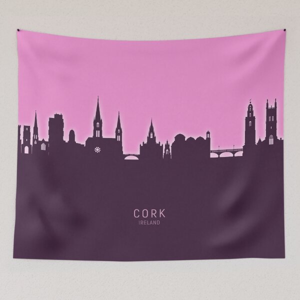 Item preview, Cork Ireland Skyline designed and sold by ArtPrints.