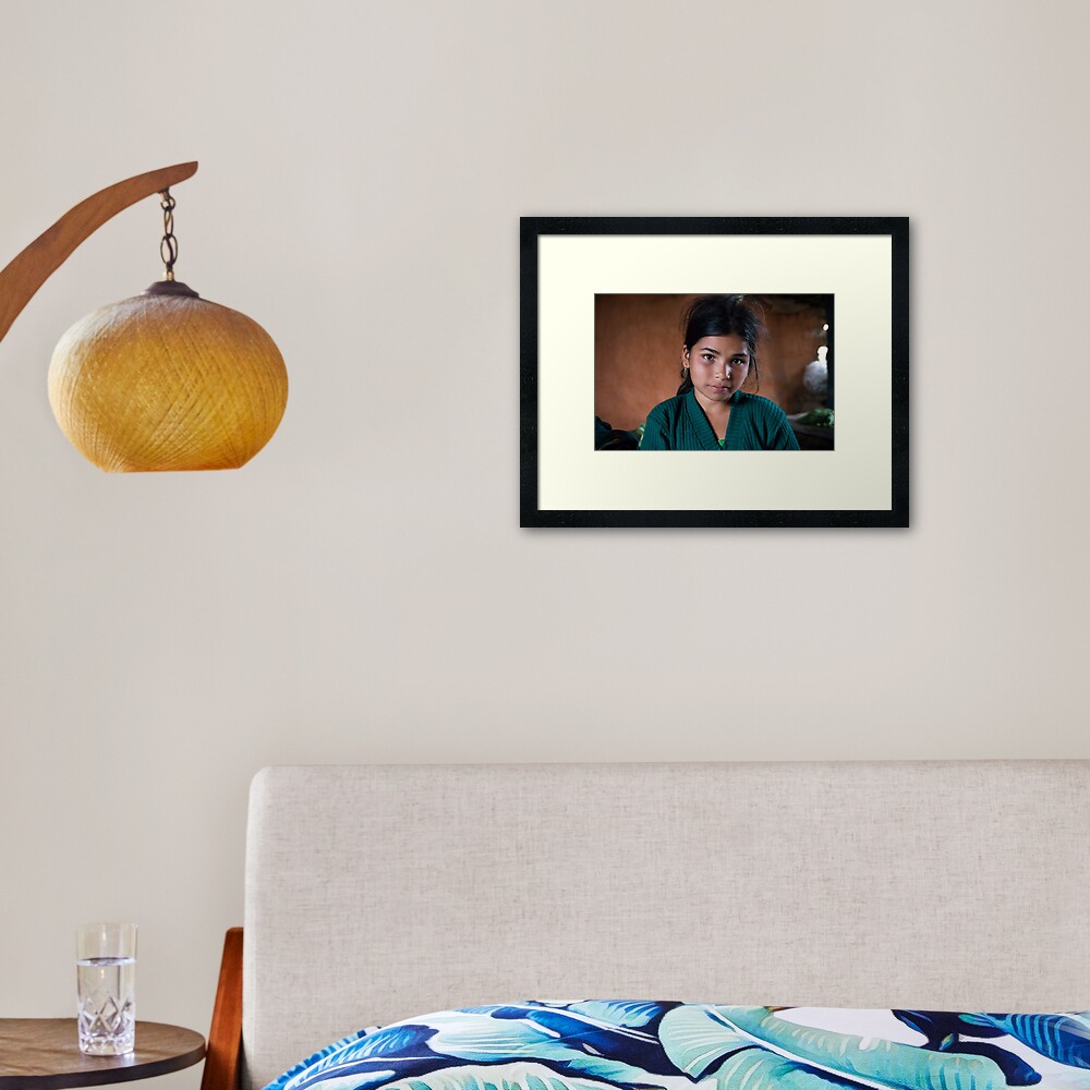 Item preview, Framed Art Print designed and sold by missatgerebut.