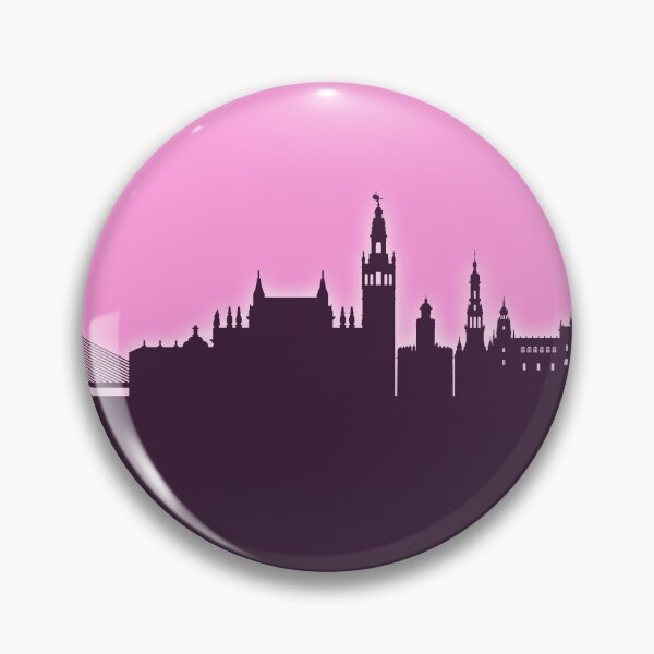 Item preview, Sevilla Spain Skyline designed and sold by ArtPrints.