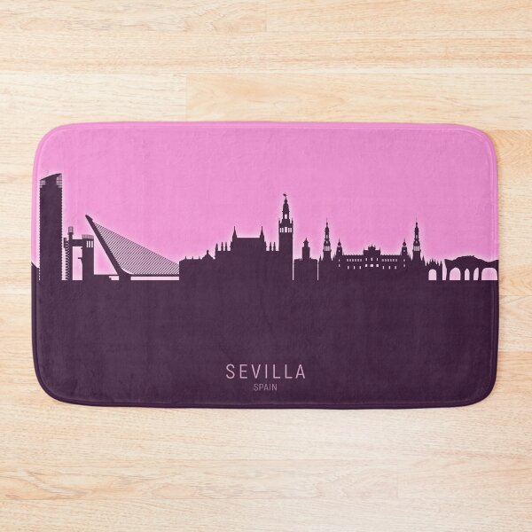Item preview, Sevilla Spain Skyline designed and sold by ArtPrints.