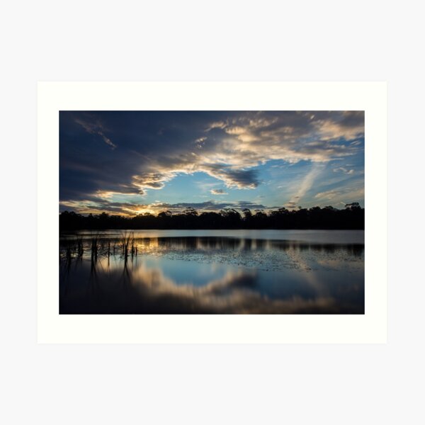 Sunset Reflections Art Print